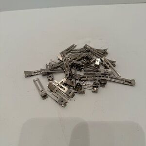 72 Gently Used Metal Roller Hair Clips